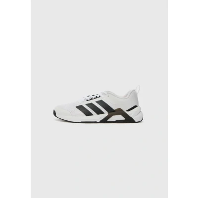Image of adidas Performance Dropset Control Training shoe, Men&#039;s, Size: 5.5, White/core black/lucid red shoes