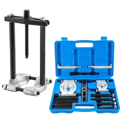 Image of DASBET 14PCS Bearing Separator Puller Set 2&quot; and 3&quot; Splitters Remove Bearings Kit, Heavy Duty 5 Ton Capacity Wheel Hub Axle