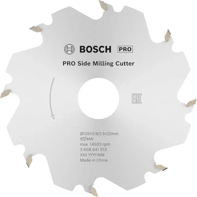 Image of Bosch 3608641013 Blade Cutter, 105mm for Biscuit Jointer GFF 22 A Professional