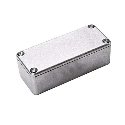 Image of Aluminium Box Enclosure External Junction Electronic Tool 92.5 x 38.5 31mm