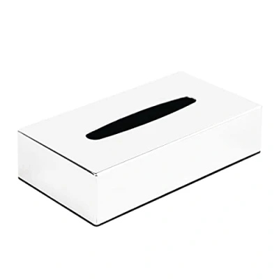 Image of Bolero Chrome Rectangular Tissue Holder with New Useful Features
