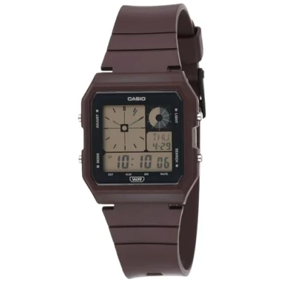 Image of Casio Unisex Resin Digital Purple Dial Watch Lf 20W 5Adf, Band Color Purple, strap