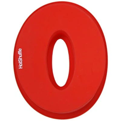 Image of HotShuffle 13 Inch (33cm) XL Silicone Number Cake Tin Mould Baking Birthday Anniversary (Number 0)