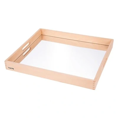 Image of TickiT 73466 Wooden Mirror Tray