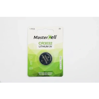 Image of CR3032 3V Lithium Button Battery, Single Blister Pack Long Lasting