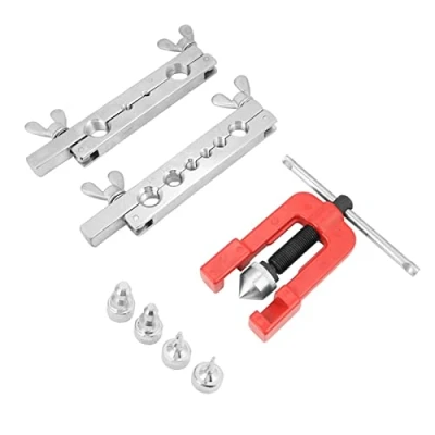 Image of Flaring Swaging Tool Kit 3 16mm Manual Pipe Expander Copper Heads Tube
