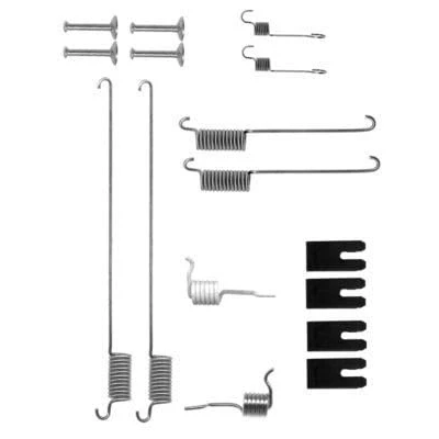 Image of Textar 97032700 Accessory kit, Brake Shoes