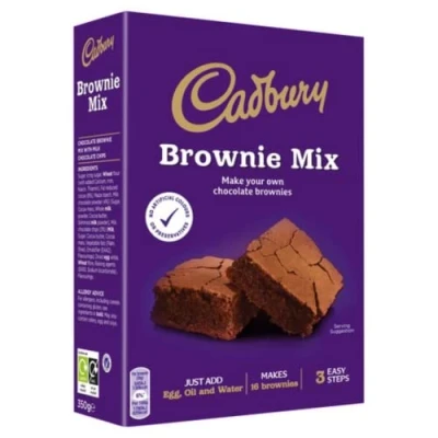 Image of Cadbury Chocolate Brownie Mix 350gr x 5 pack