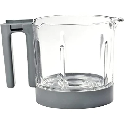 Image of BEABA Babycook Neo Glass Bowl, Grey, 1.55 kg,912717