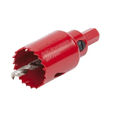 Image of wolfcraft Bi Metal Hole Saw, Ø 35 mm I 5467000 For drywall materials, wood, plastics and metals, cutting depth 40