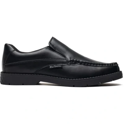 Image of Ben Sherman Boys Strummer Shoes Black Size UK 3