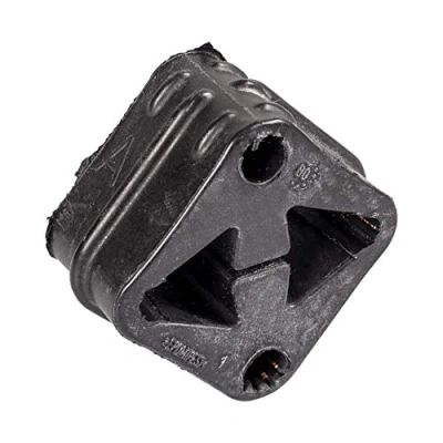Image of 007585358, 18207585358, 7585358 Holder, exhaust system FEBI BILSTEIN 170917 BMW: 5 Saloon, Touring