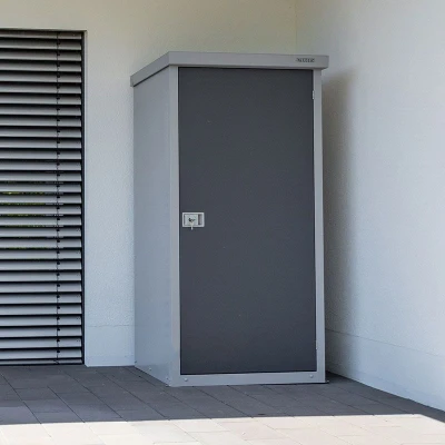 Image of 3&#039;1 x 3&#039;2 Trimetals Guardian D33 Metal Storage Shed (0.94m 0.98m)
