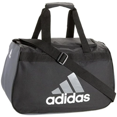 Image of adidas Diablo Duffel Small (Black/Storm Grey)