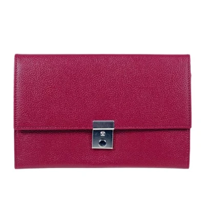 Image of AR BRAND EST. 2021 Travel Document Wallet Organiser with Lock for Passport (Burgundy)