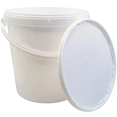Image of 10 Litre Food Grade Plastic Bucket With Lid Multipurpose Ideal For Homebrew &amp; Winemaking