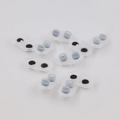 Image of GGZone 10 PCS JDS 001 011 030 JDM 040 055 Conductive Rubber Pads for PS4 Controller L2 R2 L1 R1 Buttons (JDS 050)