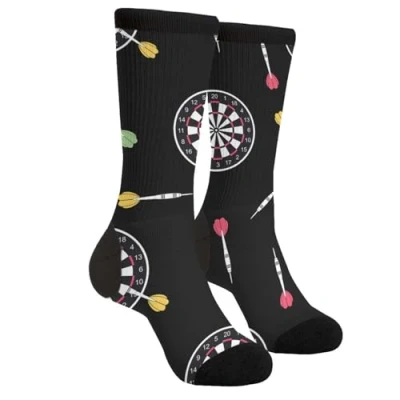 Image of EujGvboU Men&#039;s Novelty Funny Casual Crew Socks