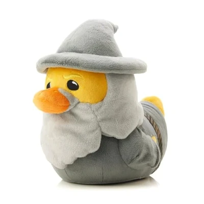 Image of TUBBZ Plush: Lord of the Rings Gandalf Grey Cosplaying Rubber Duck Soft Plush Collectible Toy