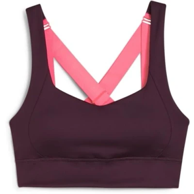 Image of Puma Sculpting BRA High support sports bra, Women&#039;s, Size: XS, Midnight plum