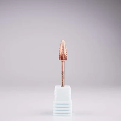 Image of New* Apex® Professional Tungsten Carbide Electric Nail Drill Bit 3/32 inch, 2.35mm Shank for Gels, Acrylics, Art, Manicure, Pedicure, Salon Nails (Typhoon 2 Way) (Coarse)