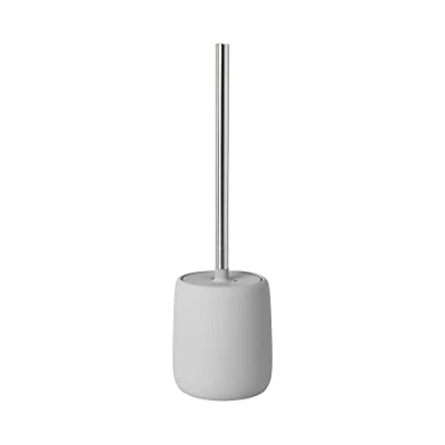 Image of Blomus 69064 Toilet Brush, Ceramic, plastic, silicone, Micro chip, H 39 cm, Ø 11 cm