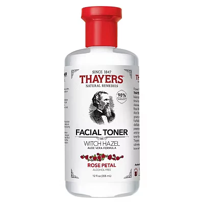 Image of Thayers Hydrating Alcohol free Facial Toners Aloe Vera, Witch Hazel &amp; Rose Petal 355ml