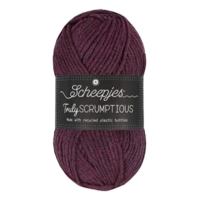 Image of Scheepjes Truly Scrumptious 377 Morello Fudge Cake Yarn 1x100g