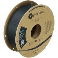 Image of Polymaker PA6 CF Nylon Filament 1.75 Black, 500g Carbon Fiber 1.75mm, Cardboard Spool PolyMide Warp Free 3D Printer