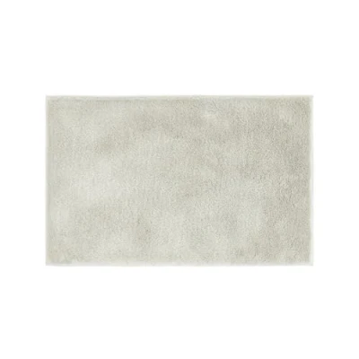 Image of andiamo Bath Mat Non Slip Florida Bathroom Rug Soft and Fluffy Washable Shower for 40 x 60 cm Grey