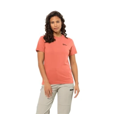 Image of Jack Wolfskin Women&#039;s Essential T W Shirt, Warm Amber, L