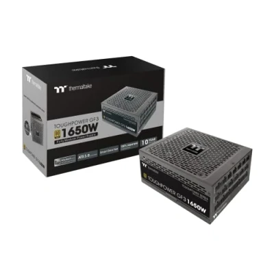 Image of Thermaltake Toughpower GF3 1650W ATX 3 Native PCIE 5 100% Japanese Capacitors 80 Plus Gold Fully Modular PC Power Supply