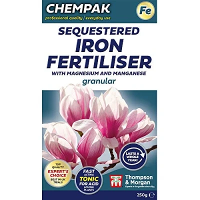 Image of Chempak Sequestered Iron Fast Acting Granular Plant Health Range 250g Packs by Thompson and Morgan
