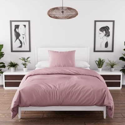 Image of Timeless Bohemian Cover Set of Comforter, Pink, 140 x 200 cm
