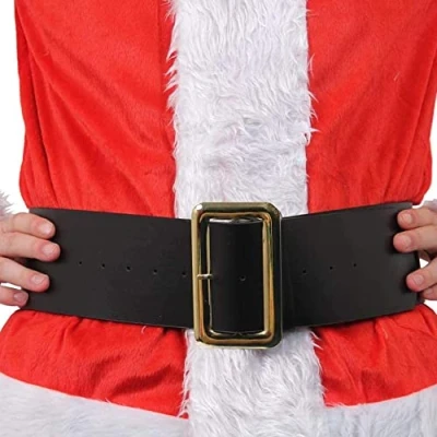 Image of Bristol Novelty BA011 Santa Pirate Belt, Mens, Black, One Size