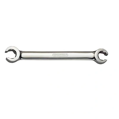 Image of KS Tools 518.0503 CHROMEplus Open double ring spanner, 3/8&quot;x7/16&quot;