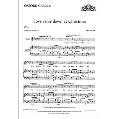 Image of Love Came Down at Christmas