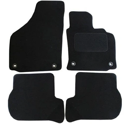 Image of JVL Fully Tailored Rubber Car Mat, Set of 4