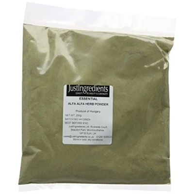 Image of JustIngredients Essentials Alfalfa Herb Powder 250 g (Pack of 3)