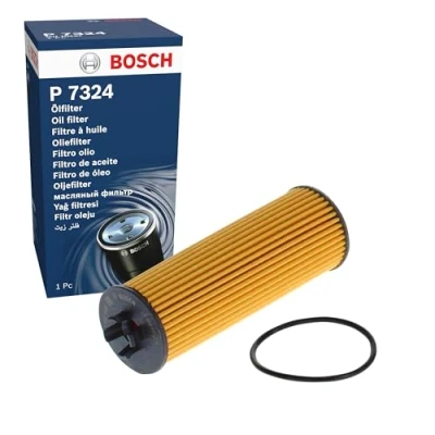 Image of 55570263, 55589295, 650246 Oil Filter BOSCH F 026 407 324 with gaskets/seals Insert VAUXHALL: Corsa Mk4, CHEVROLET: Aveo Hatchback