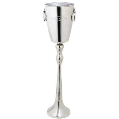 Image of bar@drinkstuff Elegant Champagne Bucket on Stand 84.7 x 23cm