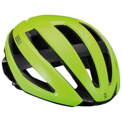 Image of BBB Cycling Lightweight Bike Helmet for Road Biking S glossy neon yellow Meastro BHE 09