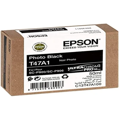 Image of Epson Ink T47A1 N Photo 50 ml,Black