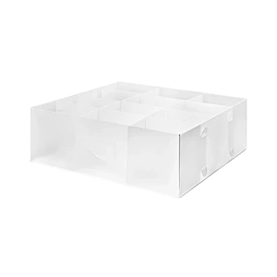 Image of Compactor Optimo Organiser, 12 Compartments, Polypropylene, Transparent, 30.5 x 10 cm, Product Code RAN6319