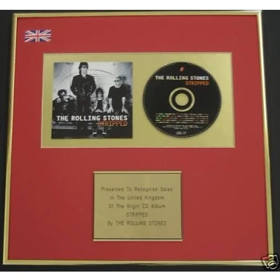 Image of The Rolling Stones CD Album Award Stripped