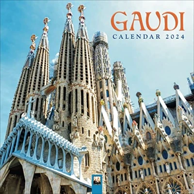 Image of Gaudí Wall Calendar 2024 (Art Calendar)