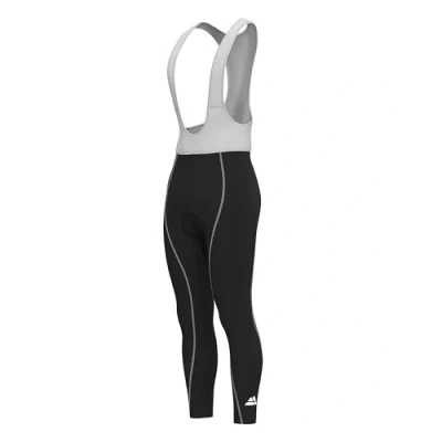 Image of DANISH ENDURANCE Cycling Bib Pants, Padded Bike for Men, Black/Grey, S