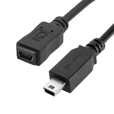 Image of Chenyang CY Mini USB Type B 5 Pin Male to Female Extension Cable 50 cm