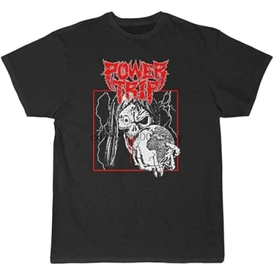 Image of Power Trip American Thrash Metal Band Men&#039;s T Shirt Mens Black M