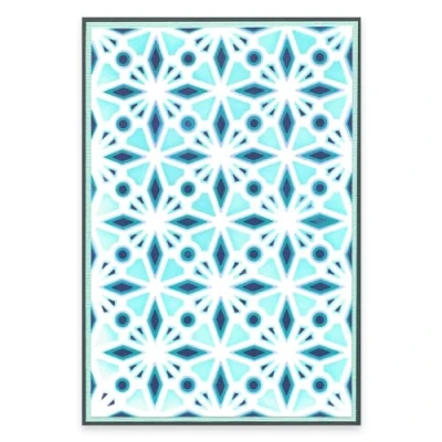 Image of Sizzix Layered Stencils Geo Crystals, White, One Size